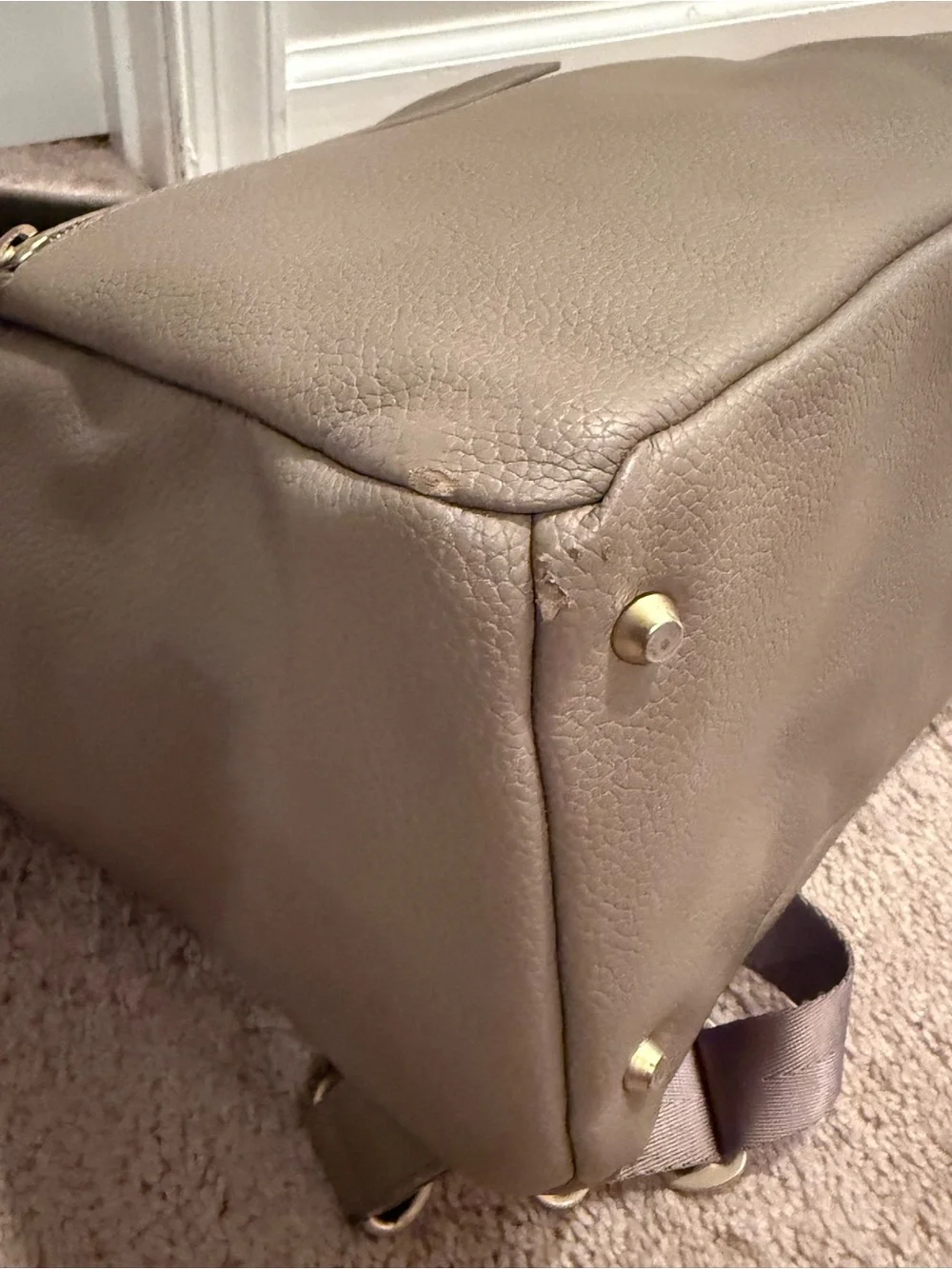 Freshly picked diaper bag